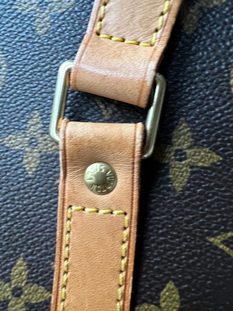 LOUIS VUITTON BACCHETTA leather Slim Strap - Image 8