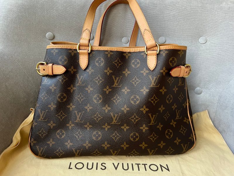 Louis Vuitton Batignolles Horizontal Monogram Canvas Tote Bag Brown Large - Image 4