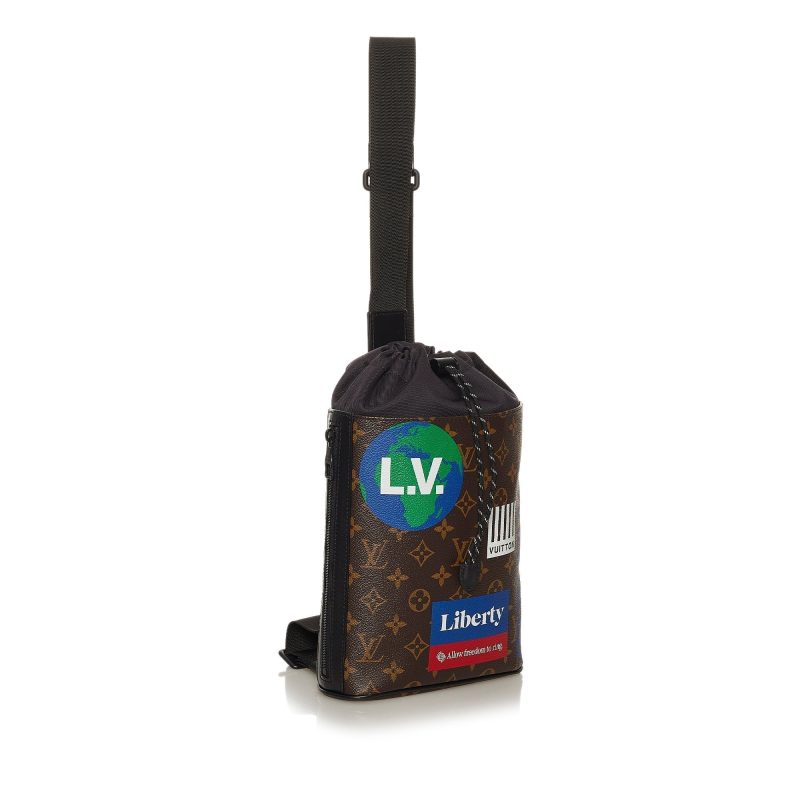 Louis Vuitton Chalk Sling Bag Printed Monogram Canvas - Image 2