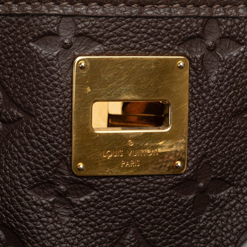 Brown Louis Vuitton Monogram Empreinte Giant Bicolor Cosmetic Pouch - Image 9