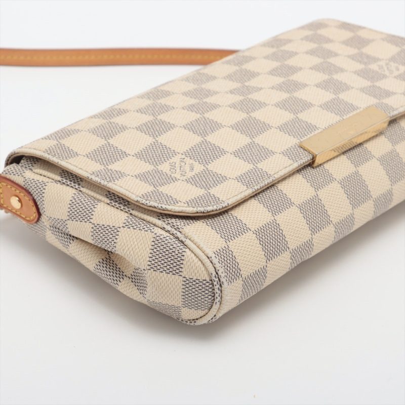 Louis Vuitton Damier Azur Figeri PM Shoulder Bag N41176 - Image 4
