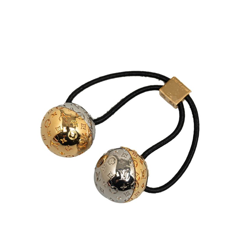 Gold Louis Vuitton Porte Cles Chaine Grelots Bag Charm Key Chain