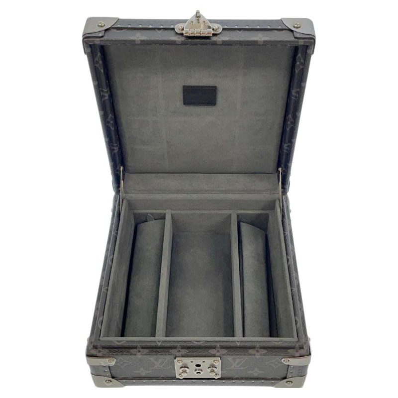 LOUIS VUITTON Coffret Joaillerie Noir Monogram - Image 6