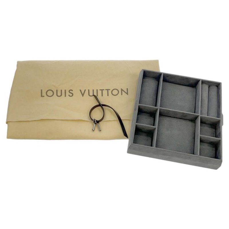 LOUIS VUITTON Coffret Joaillerie Noir Monogram - Image 14