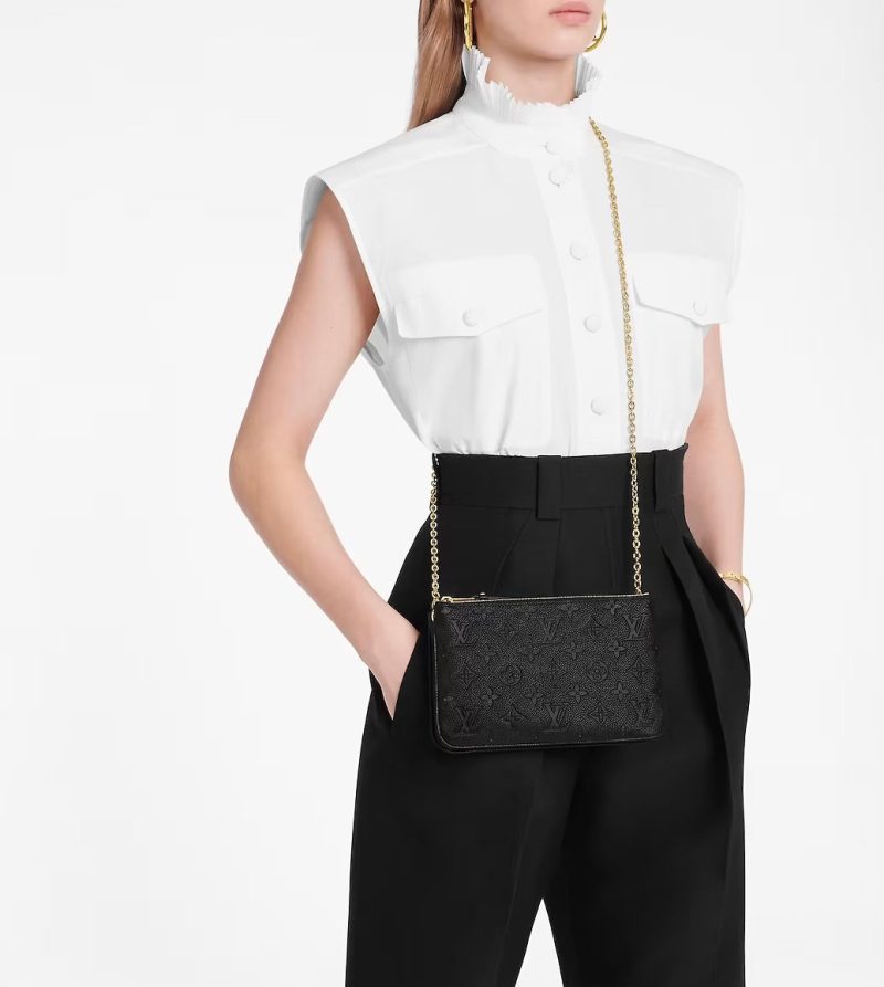 Louis Vuitton Black Empreinte Felicie Insert - Image 2