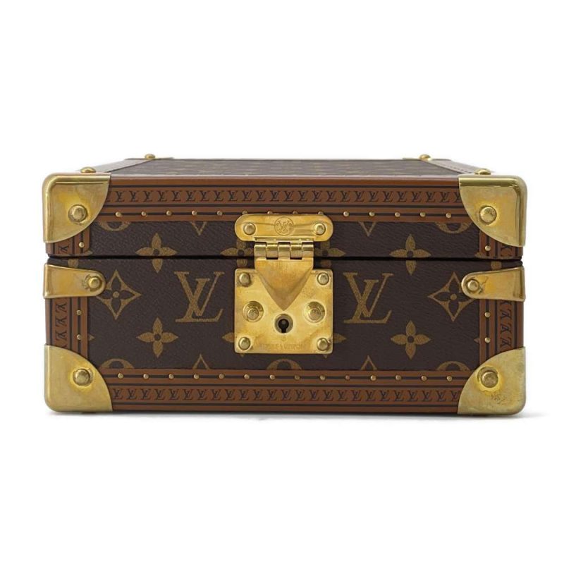 Louis Vuitton Coffret Trésor 20 Monogram Canvas Brown