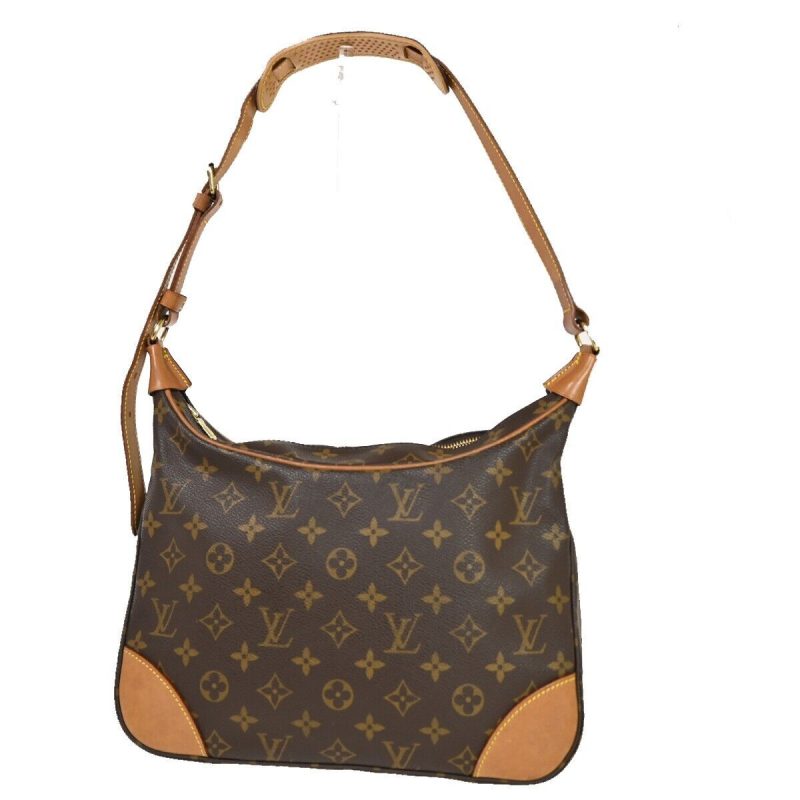 Louis Vuitton BoulogneCanvas Shoulder Bag ()