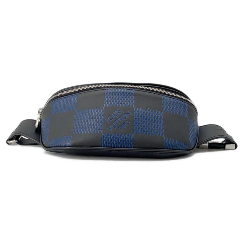 Louis Vuitton Canyon Messenger PM Utah Leather Bleu Marine - Image 3