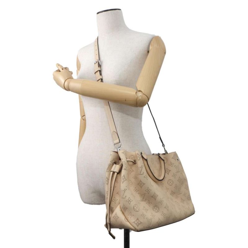 LOUIS VUITTON Bella Tote Mahina Black - Image 5