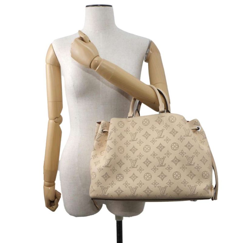 LOUIS VUITTON Bella Tote Mahina Black - Image 6