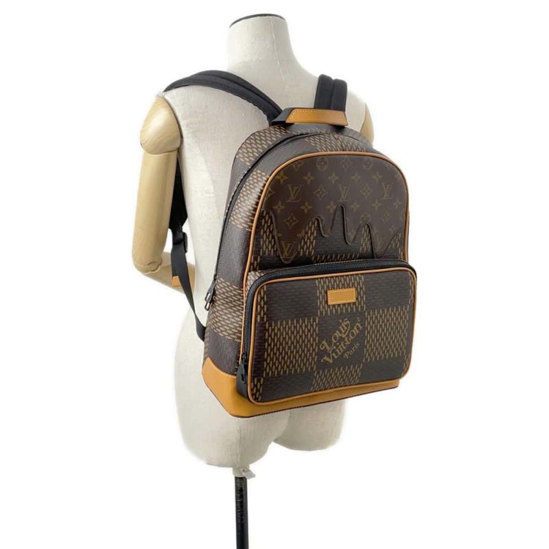 LOUIS VUITTON Canvas・Bumbag Blue/Black N50022 Damier Infini Leather 3D - Image 4
