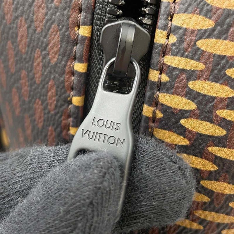 LOUIS VUITTON Canvas・Bumbag Blue/Black N50022 Damier Infini Leather 3D - Image 11