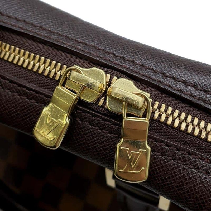 LOUIS VUITTON Brera Red N51150 Damier Ebene Canvas - Image 8