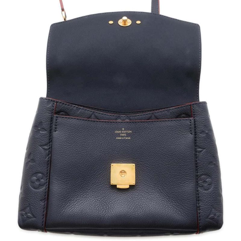 Louis Vuitton Blanche Navy Monogram Leather Shoulder bag - Image 6