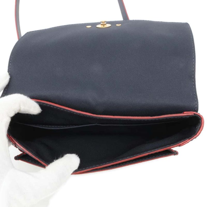 Louis Vuitton Blanche Navy Monogram Leather Shoulder bag - Image 7