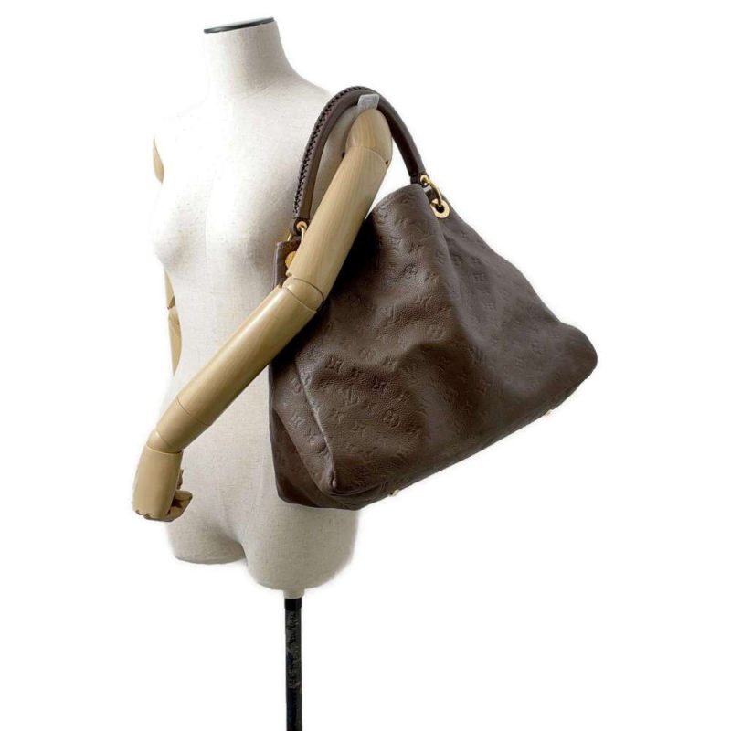 LOUIS VUITTON Artsy Ombre M93447 Monogram Empreinte Leather Size MM - Image 4