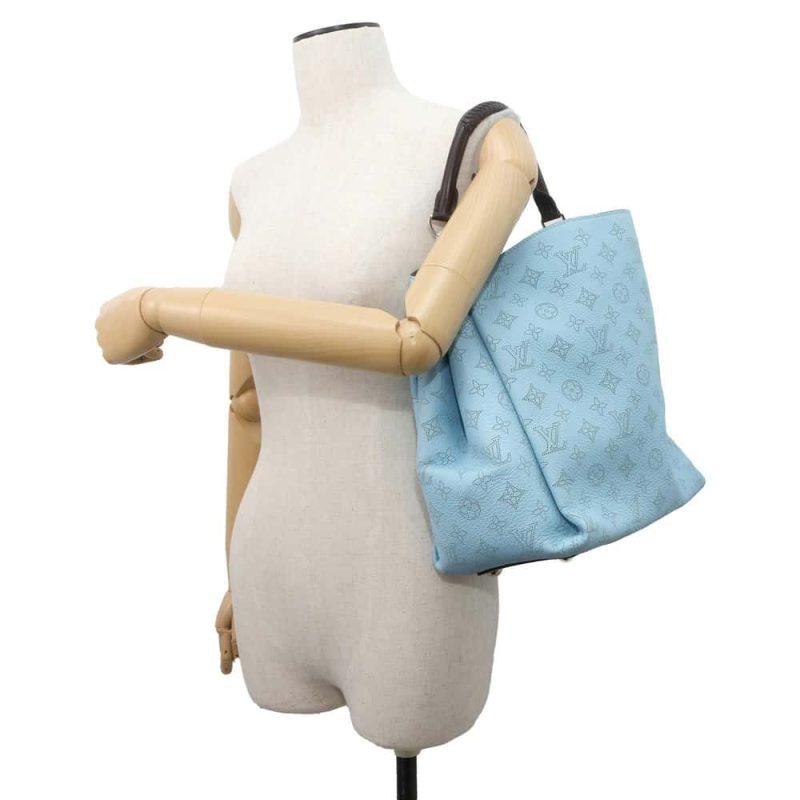 LOUIS VUITTON Babylone IvoireM50059 Monogram Mahina Size PM - Image 5
