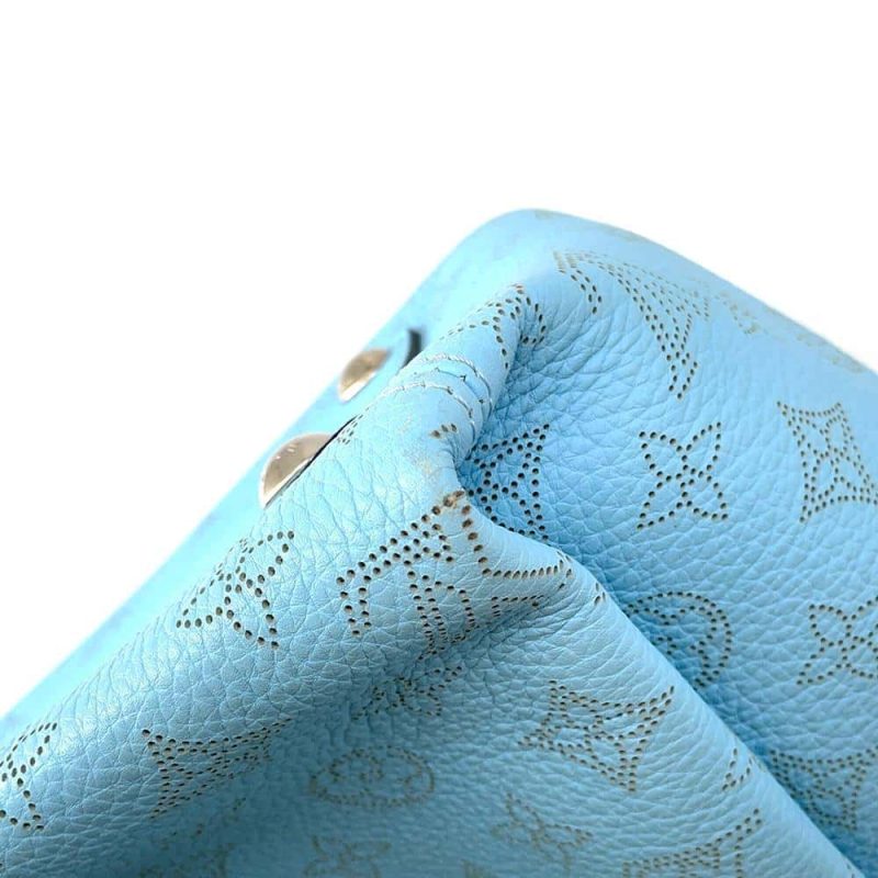 LOUIS VUITTON Babylone IvoireM50059 Monogram Mahina Size PM - Image 9