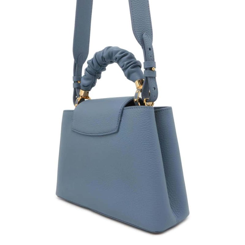 LOUIS VUITTON Capucines EW Black M23955 Taurillon Leather Size MINI - Image 2