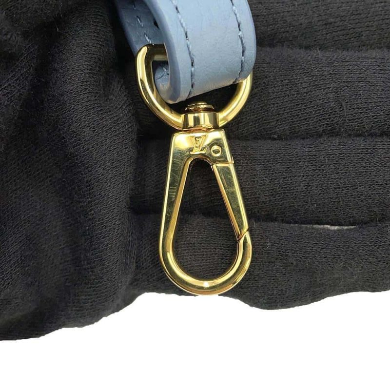 LOUIS VUITTON Capucines EW Black M23955 Taurillon Leather Size MINI - Image 12