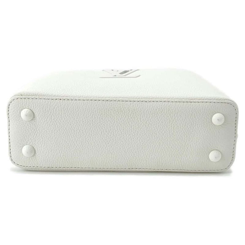 LOUIS VUITTON Capucines Galet M94634 Taurillon Leather Size BB - Image 3