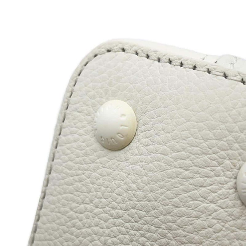 LOUIS VUITTON Capucines Galet M94634 Taurillon Leather Size BB - Image 7