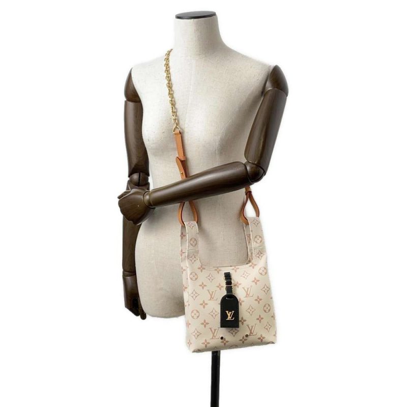 LOUIS VUITTON Atlantis Brown M46817 Monogram Size GM - Image 5
