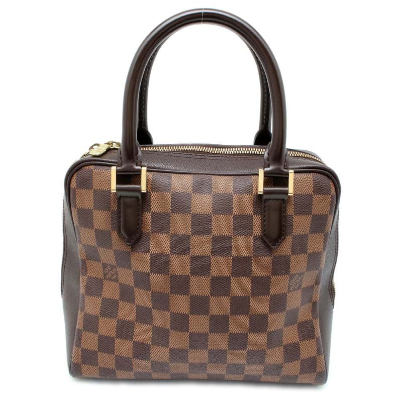 LOUIS VUITTON Brera Red N51150 Damier Ebene Canvas