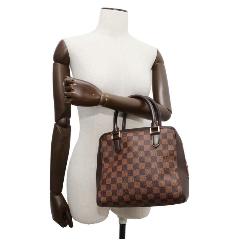 LOUIS VUITTON Brera Red N51150 Damier Ebene Canvas - Image 4