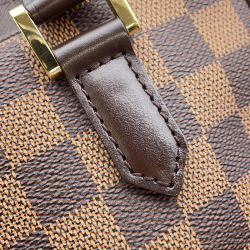 LOUIS VUITTON Brera Red N51150 Damier Ebene Canvas - Image 11