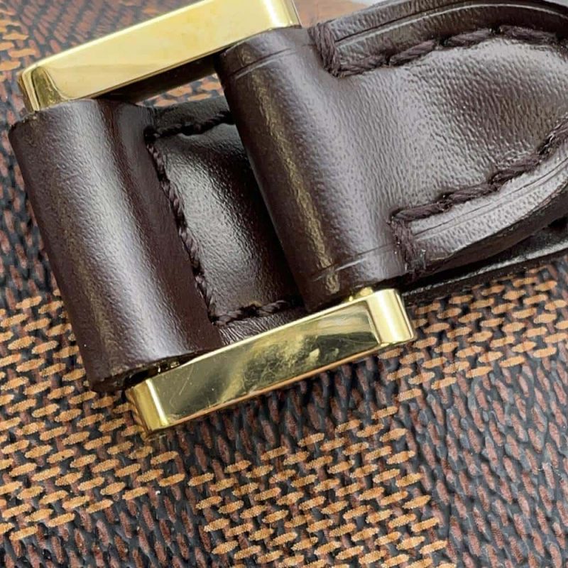 LOUIS VUITTON Brera Red N51150 Damier Ebene Canvas - Image 12