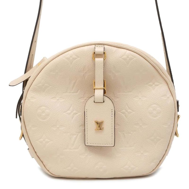 LOUIS VUITTON Bowat Hat Souple RougeM90498 Monogram Vernis Leather