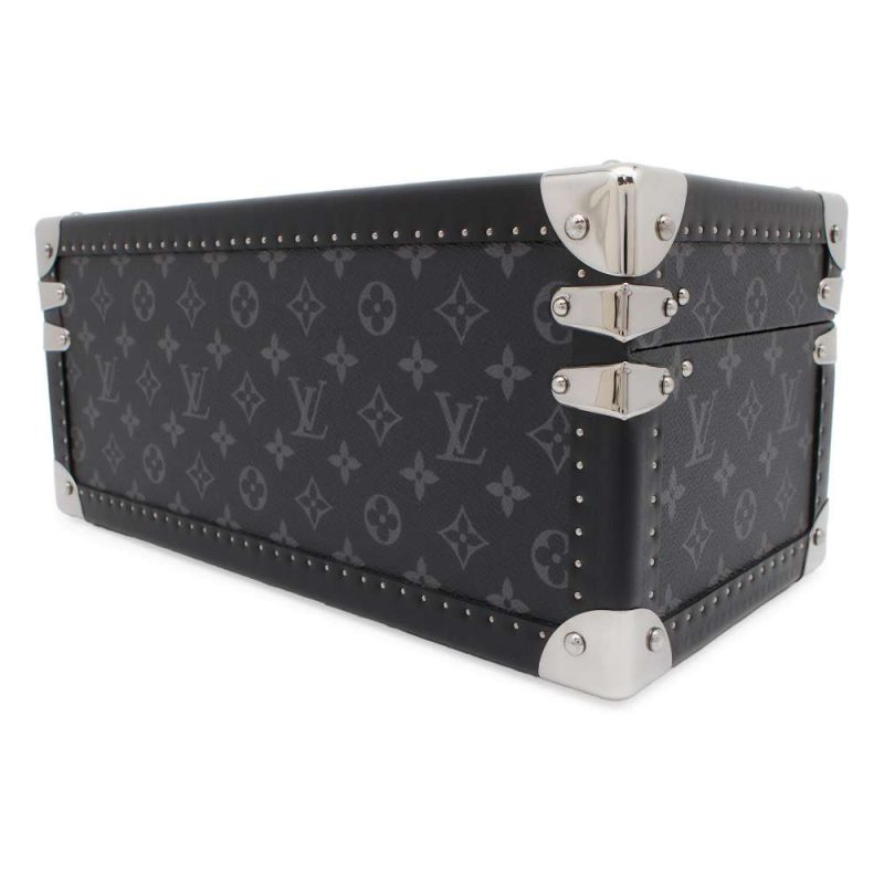 LOUIS VUITTON Coffret Jewelry Noir Monogram Eclipse - Image 2