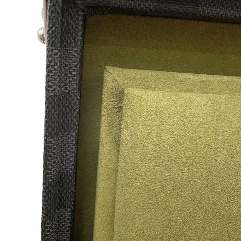 LOUIS VUITTON Cotteville Red N21341 Damier Ebene Canvas Size 45 - Image 11
