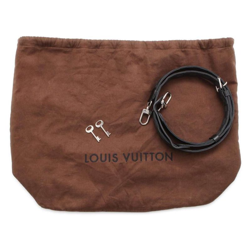 LOUIS VUITTON Cotteville Red N21341 Damier Ebene Canvas Size 45 - Image 18