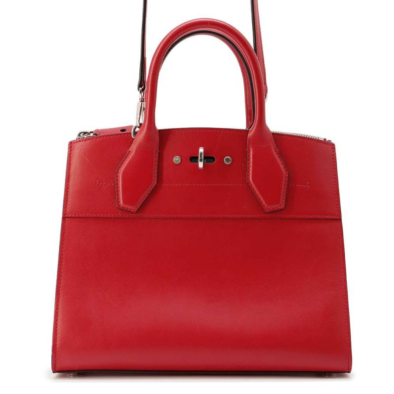 LOUIS VUITTON City・Keepall Noir M59255 Grained Calf Leather Size Aerogram