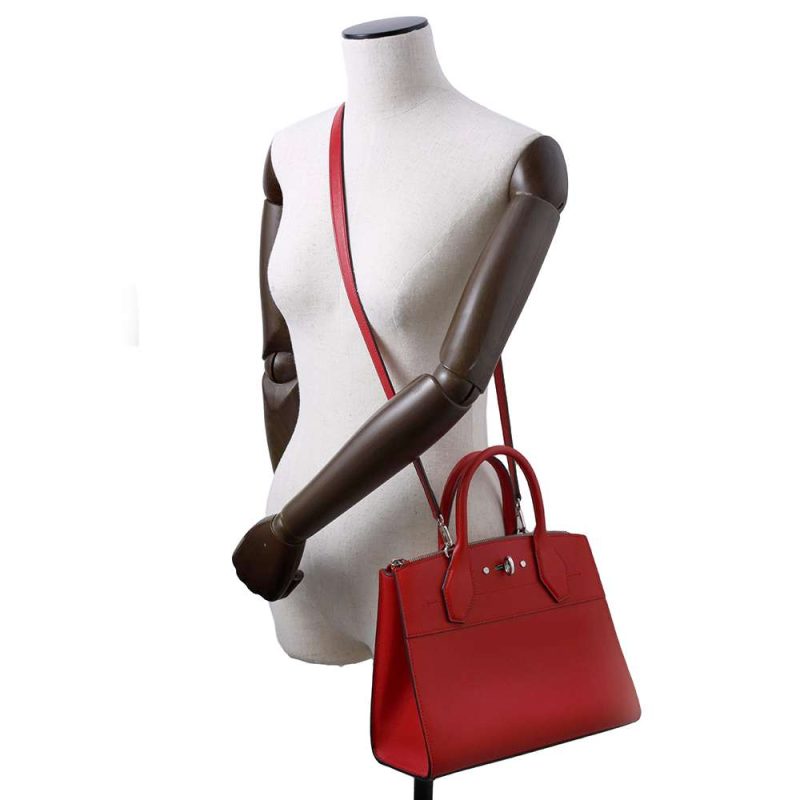LOUIS VUITTON City・Keepall Noir M59255 Grained Calf Leather Size Aerogram - Image 4