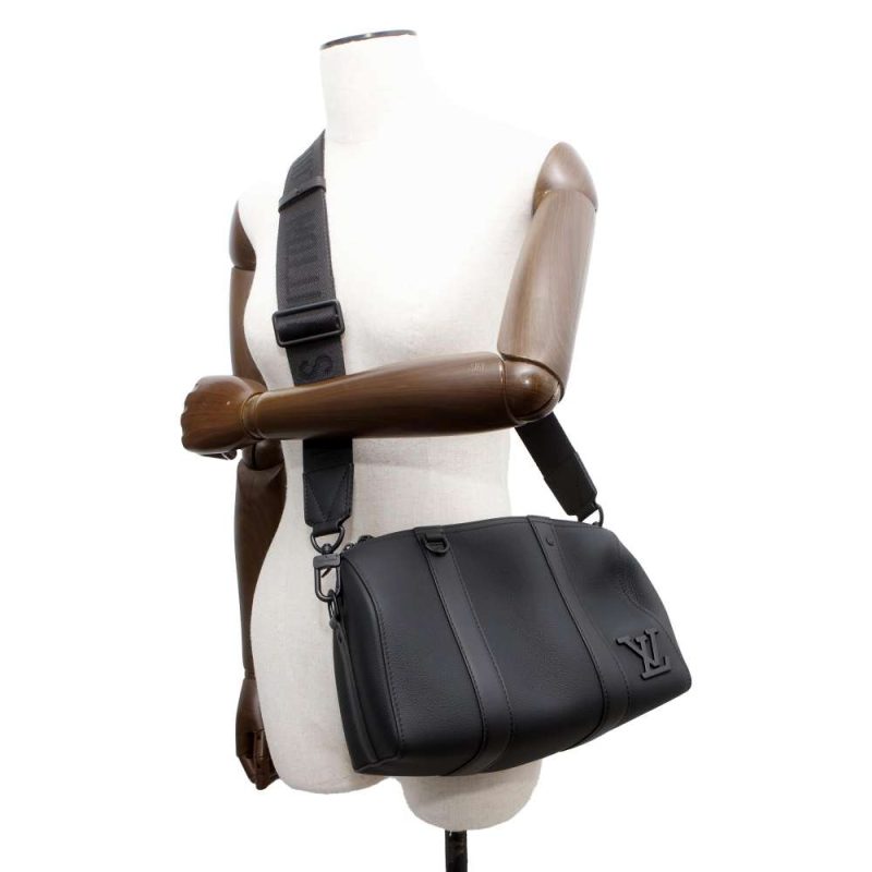 LOUIS VUITTON City・Keepall NoirM45936 Monogram Eclipse Monogram Eclipse Reverse - Image 4