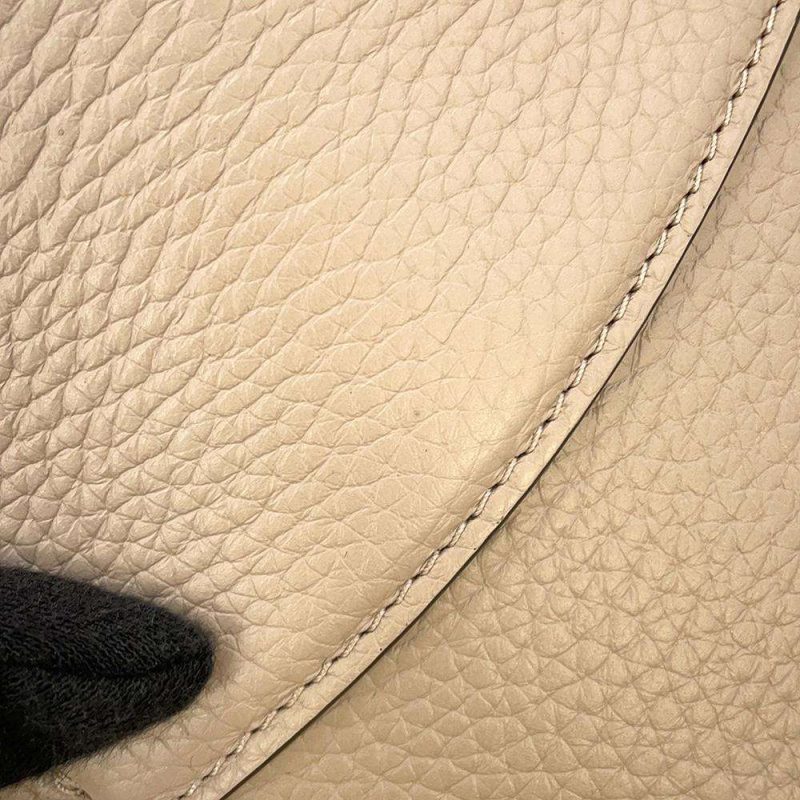 Louis Vuitton Capucines Galle Gray Beige Taurillon Leather Bifold Long Wallet - Image 7