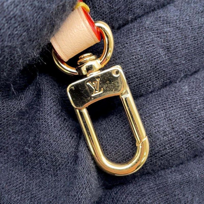 LOUIS VUITTON Alma・Soft Blue Gacier M59822 Calf Leather Monogram・Pattern Size BB - Image 10
