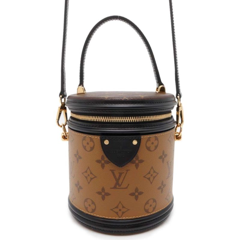 LOUIS VUITTON Cannes Noir M43986 Monogram Monogram Reverse Canvas