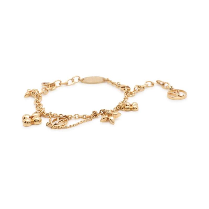 LOUIS VUITTON Bracelet・Chain Monogram Size L SilverM00309 Metal - Image 2