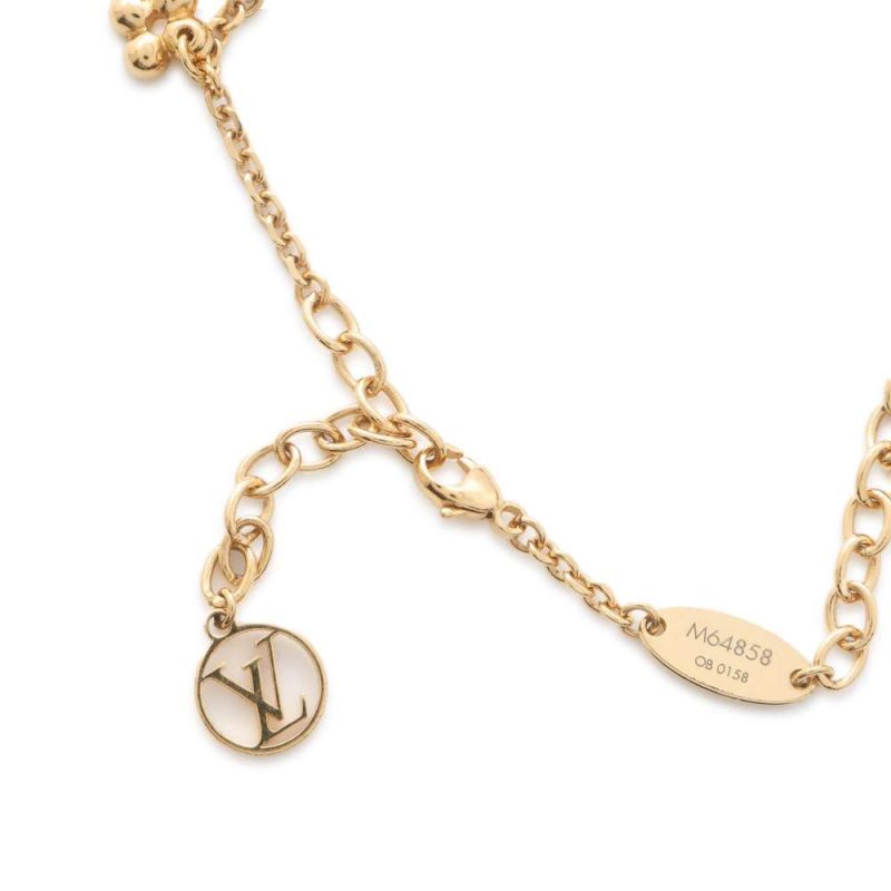 LOUIS VUITTON Bracelet・Chain Monogram Size L SilverM00309 Metal - Image 5