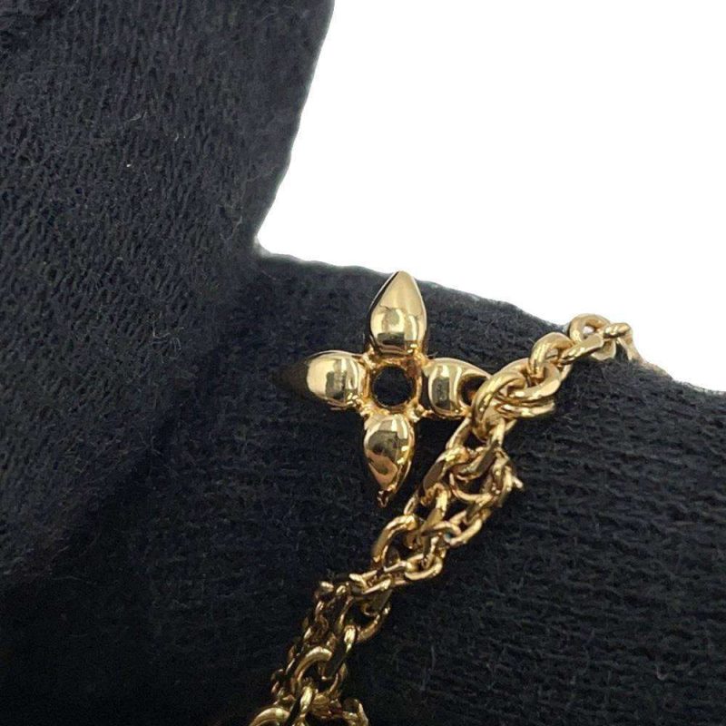 LOUIS VUITTON Bracelet・Chain Monogram Size L SilverM00309 Metal - Image 8