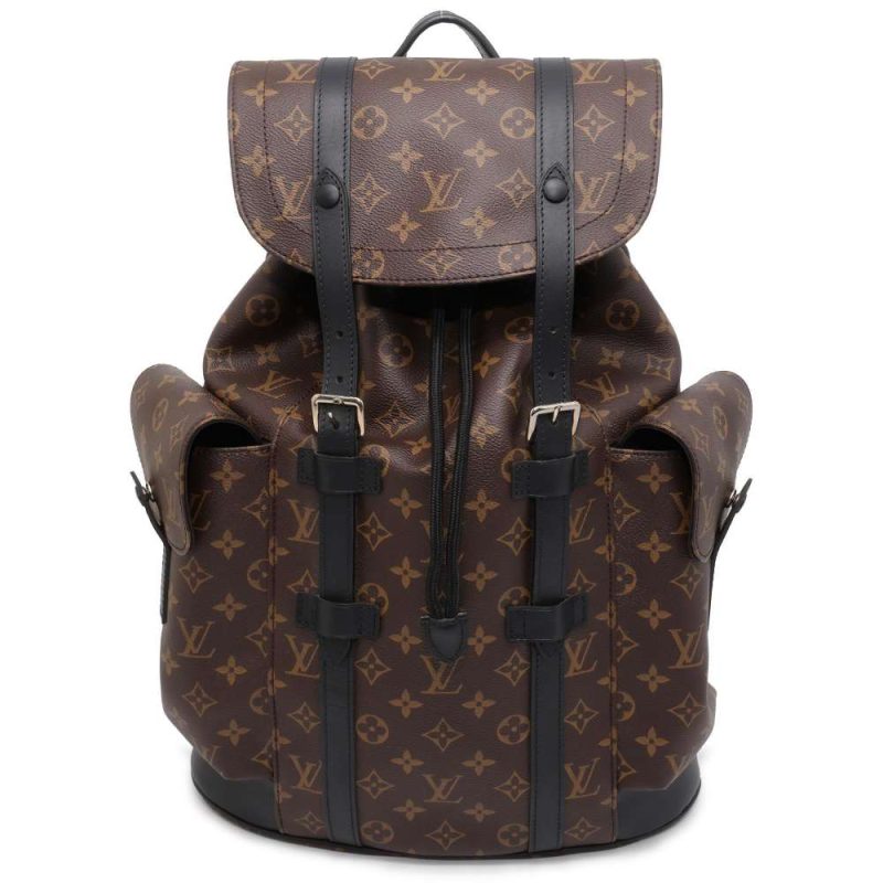 LOUIS VUITTON Christopher NoirM43735 Monogram Macassar Canvas Size MM