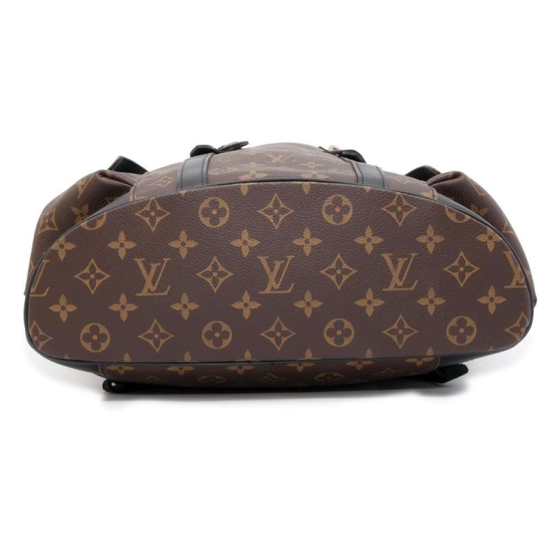 LOUIS VUITTON Christopher NoirM43735 Monogram Macassar Canvas Size MM - Image 3
