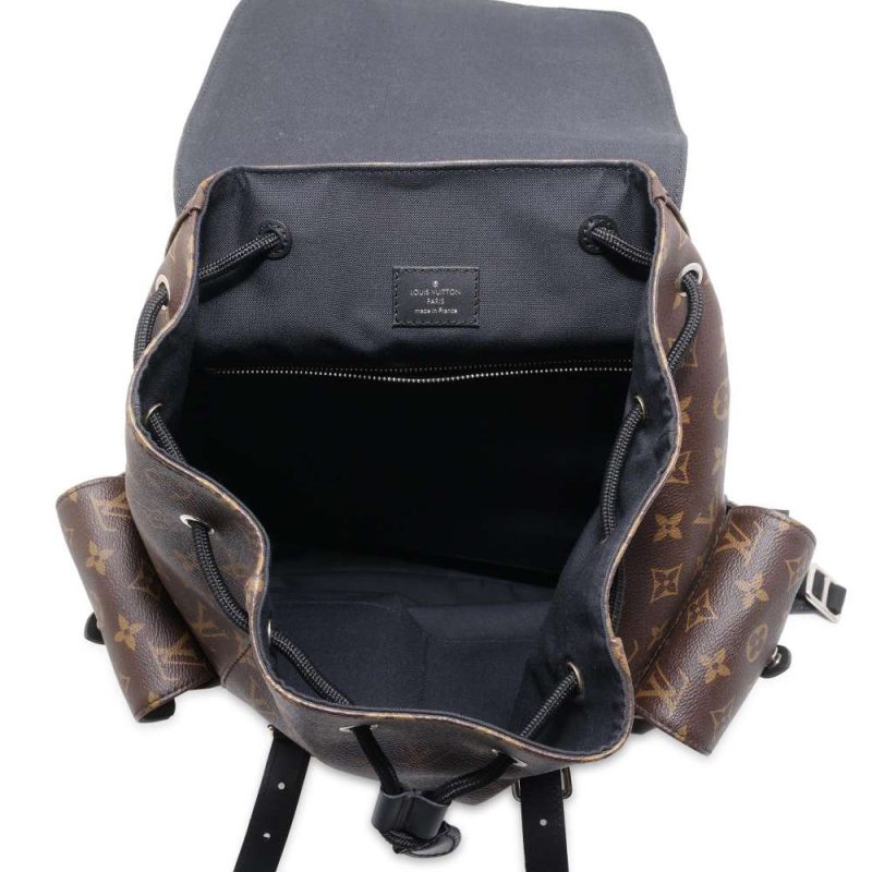 LOUIS VUITTON Christopher NoirM43735 Monogram Macassar Canvas Size MM - Image 5