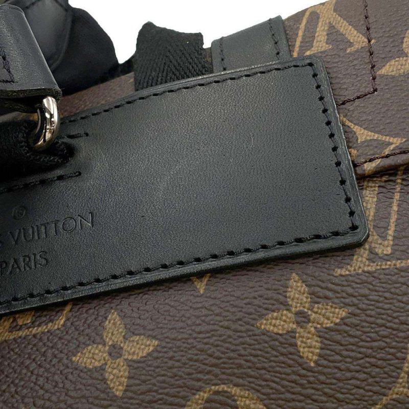 LOUIS VUITTON Christopher NoirM43735 Monogram Macassar Canvas Size MM - Image 9