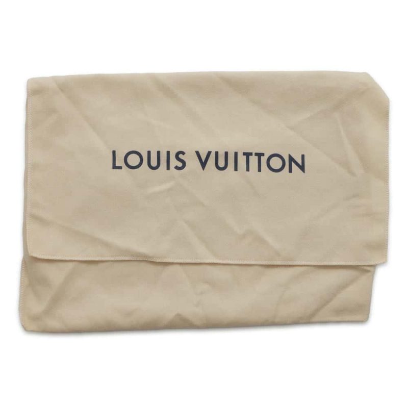 LOUIS VUITTON Cap Toe Flats Canvas MNG - Image 12