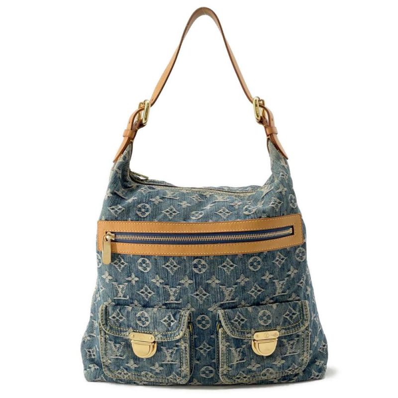 Louis Vuitton Baggy Denim Bag Denim Monogram